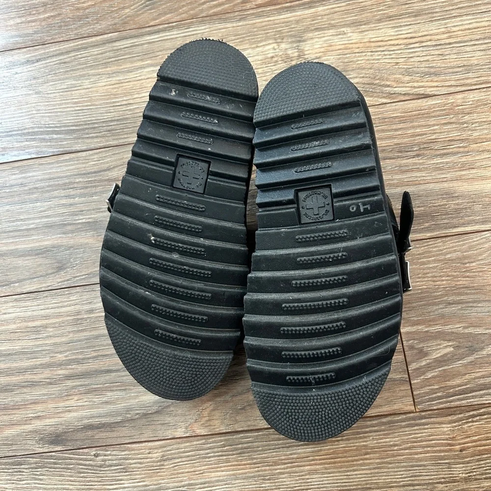Doc Martens 3 Strap Buckle Sandals with Chunky Platform Sole size 5 - Picture 5 of 7